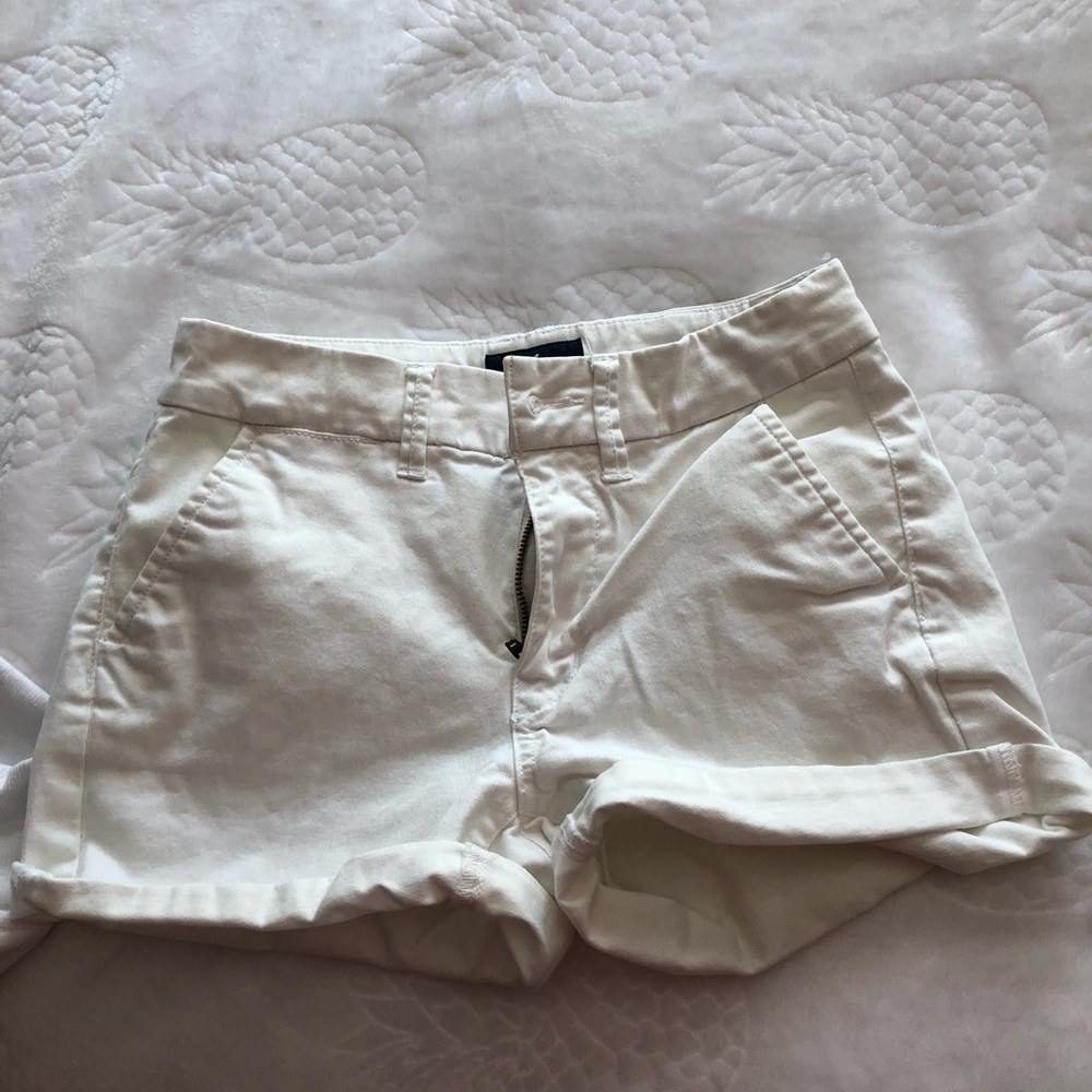 White shorts